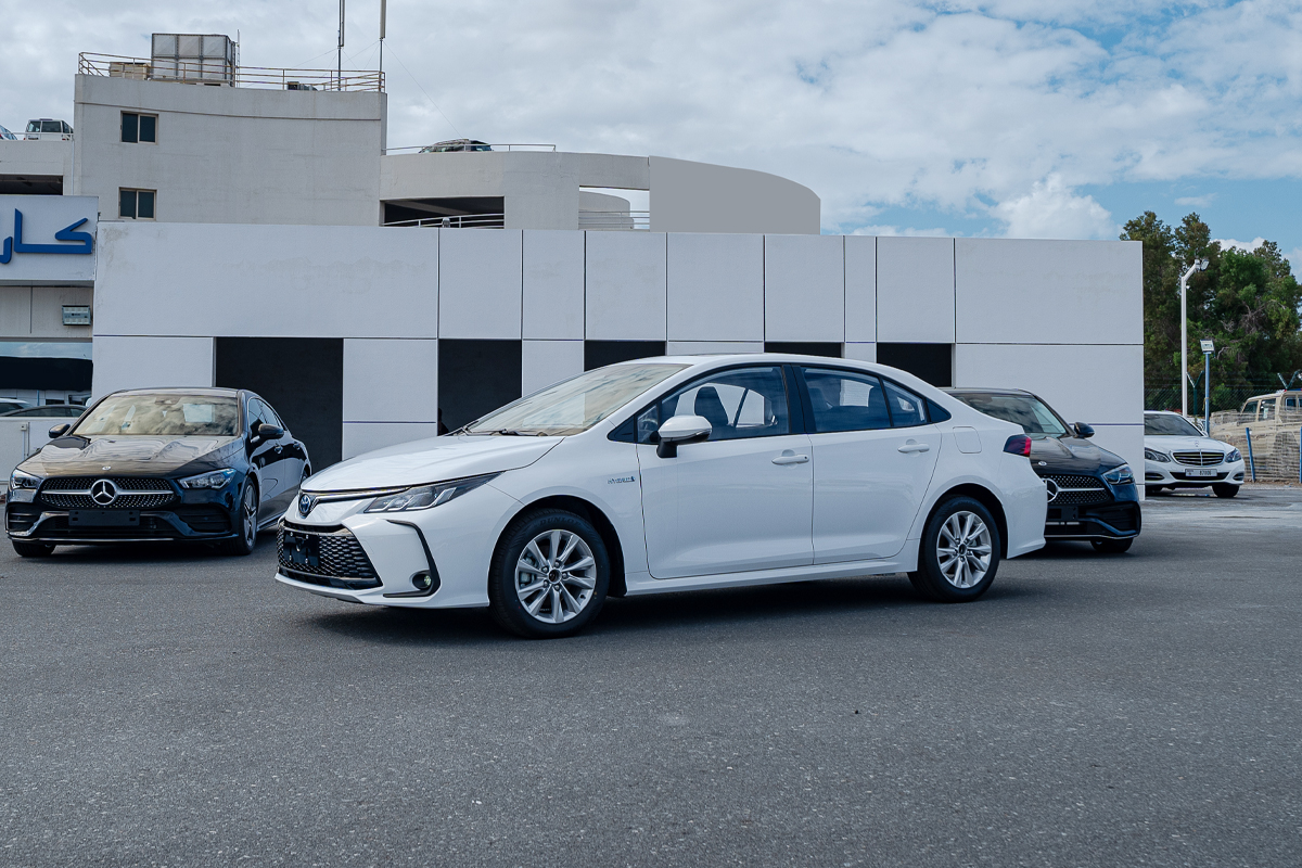 Toyota Corolla Hybrid 1.8L Elite Petrol Automatic Transmission 2023 White